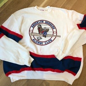 Brooklyn Dodgers VINTAGE CREWNECK sweatshirt